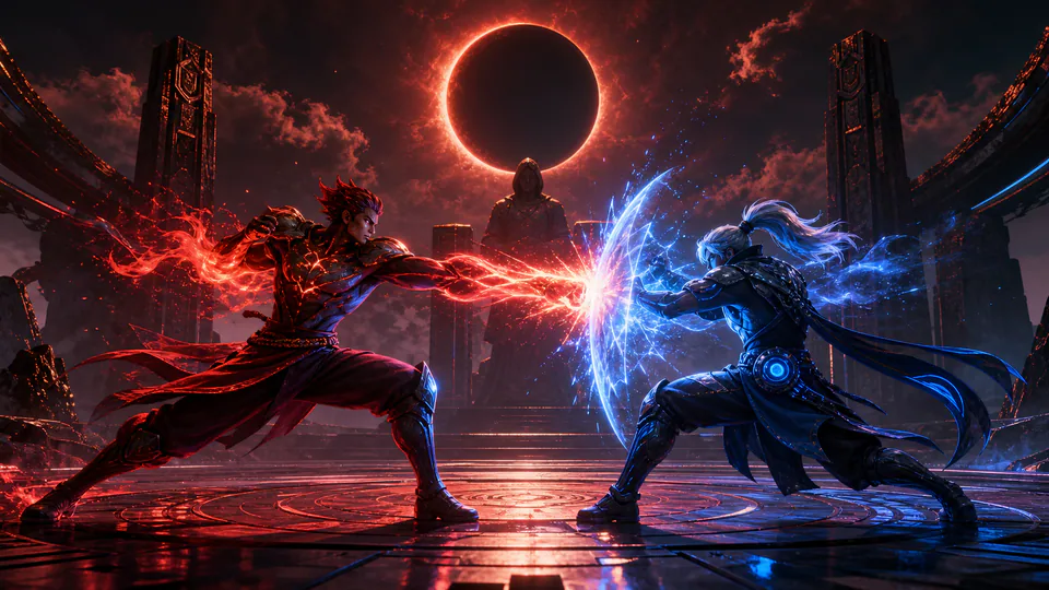 Промо-иллюстрация Eclipse Duel 3D
