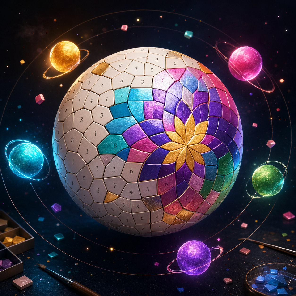 Промо-иллюстрация Color Atlas