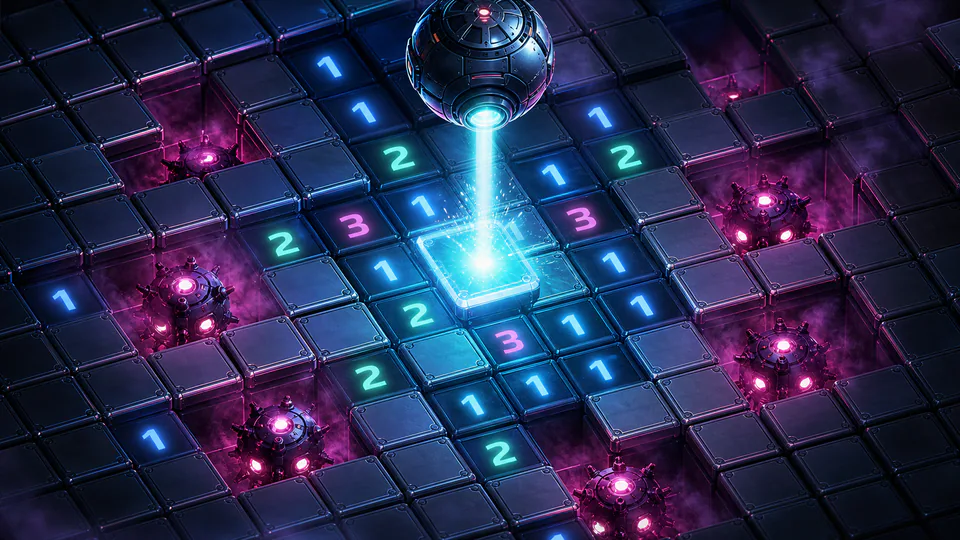 Промо-иллюстрация Mine Orbit
