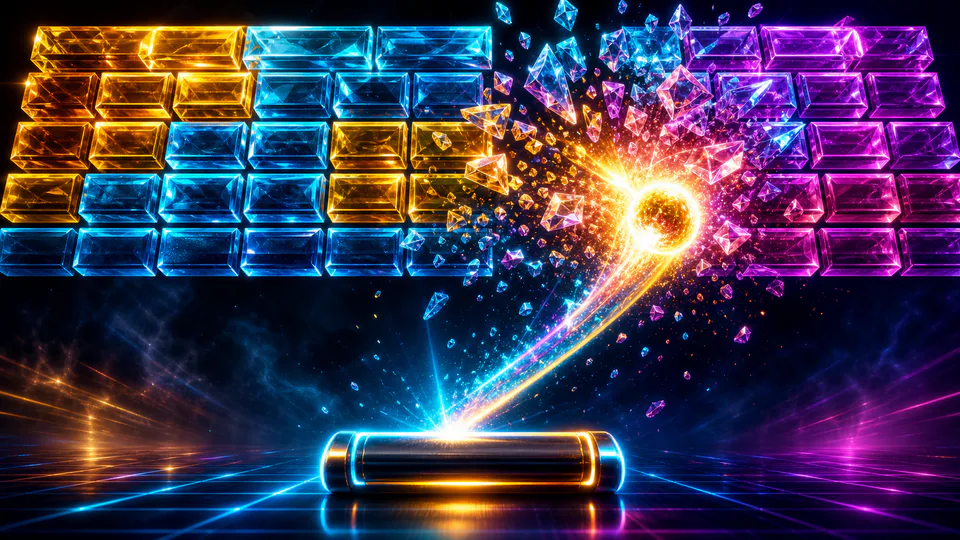 Промо-иллюстрация Neon Breaker